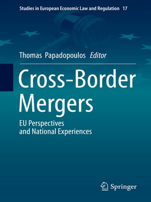 cover image of Cross-Border Mergers